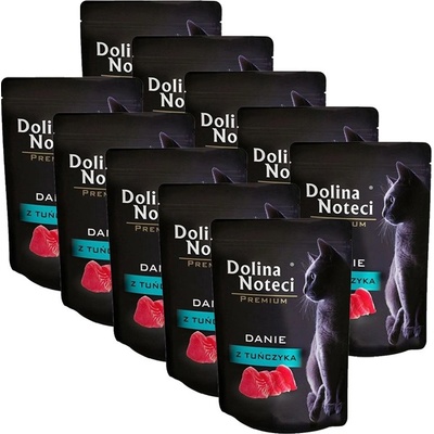 Dolina Noteci Premium Котешка Чиния с Туна 10 x 85 г