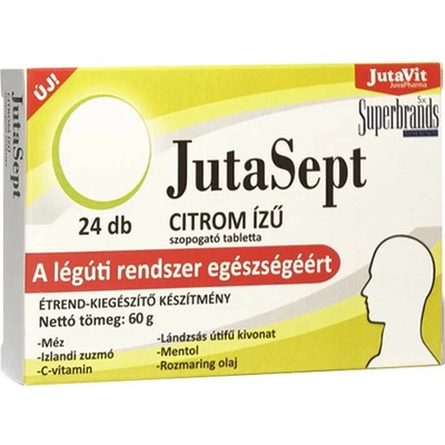 JutaVit JutaSept Lozenges lemon 24 tabliet