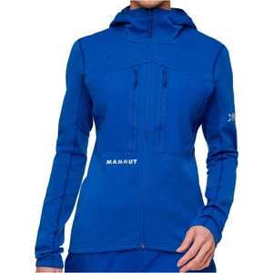 Mammut Дамско поларено яке Mammut Women's Eiger Nordwand Advanced ML Hooded Jacket Fleece jacket - Eiger Blue (105-6758-0213)