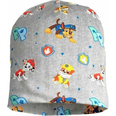 UNITED LABELS chlapecká čepice Tlapková patrola Paw Patrol šedá