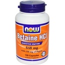 Now Foods Betaine HCL 648 mg Pepsín 120 kapsúl
