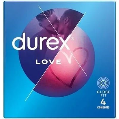 Презервативи за максимална наслада, 4 броя - Durex Love (DUREX01013)