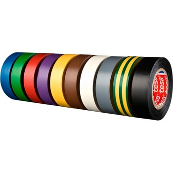 Páska tesa® PRO tesaflex®, elektroizolačná, sPVC, 15 mm, čierna, L-10 m