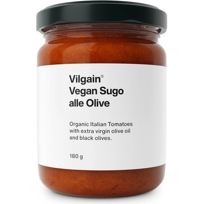 Vilgain Vegan Sugo BIO s černými olivami 180 g