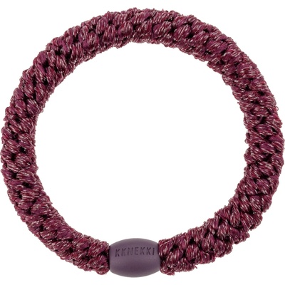 KKNEKKI Gumička do vlasů Kknekki Berry Glitter, červená barva, textil – Hledejceny.cz