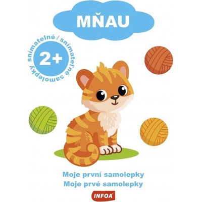 Moje prvé samolepky Mňau