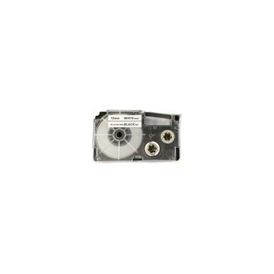 alt. páska pre CASIO XR-9WE Black On White Tape EZ Label Printer (9mm) (ECO-XR9WE)