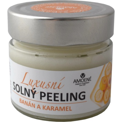 Amoena soľný peeling Banán a karamel 250 g