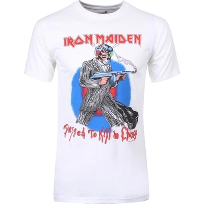 Iron Maiden Chicago Mutants (Back Print) White XL Риза (IMTEE38MW04)