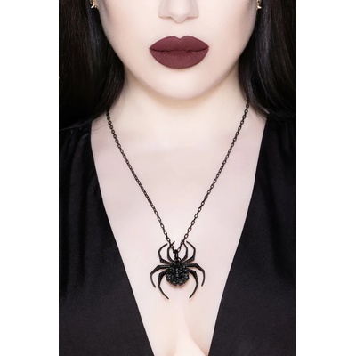 KILLSTAR колие killstar - Арахна Морте - Черен - ksra004504