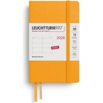 Leuchtturm1917 372725 Weekly Calendar Pocket (A6) 2026, Rising Sun, English (372725)