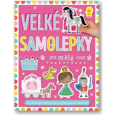 Svojtka & Co. Veľké nálepky pre malé ruky Princess Palace
