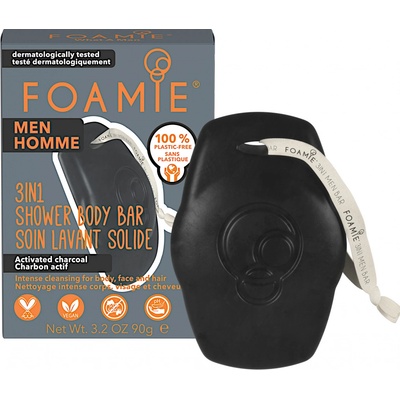 Foamie 3 in 1 Shower Body Bar For Men What A Man 90 g