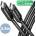AXAGON BUCM2-CM25AB USB-C cable - USB-C, 2.5m 5A charging, ALU, 240W PD, braid, USB2.0