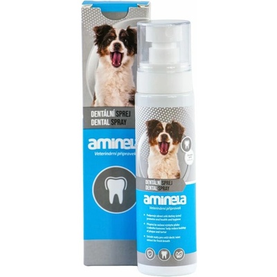 Aminela Clean Dentální sprej pro psy a kočky 100 ml – Zboží Dáma
