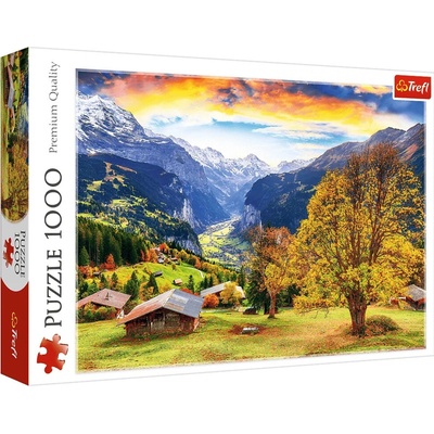 TREFL Malebná alpská vesnička 1000 dielov
