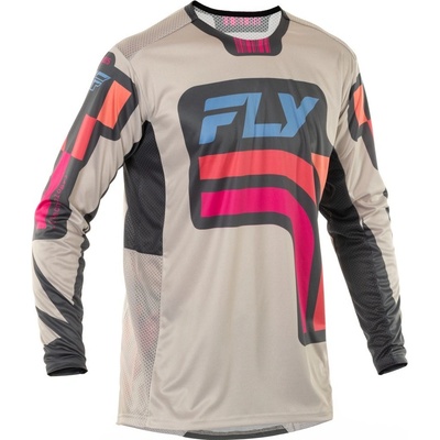 Fly Racing LITE VICE 2025 sivo-ružový