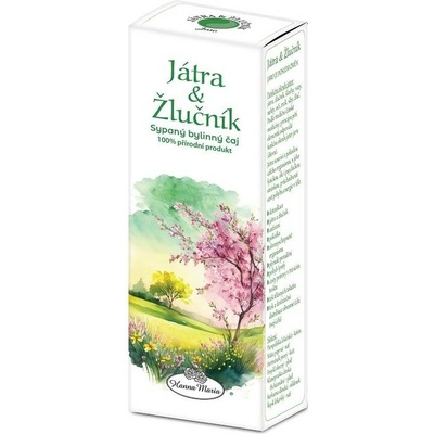 HANNA MARIA Bylinný čaj Játra & Žlučník 50 g
