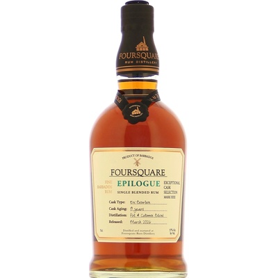 Foursquare 19 YO Epilogue Single Blend Rum 57% 0,7 l (holá láhev)