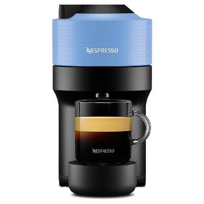 Кафемашина с капсули Nespresso - Vertuo Pop, GDV2-EUBLNE-S, 0.6 l, Pacific Blue (GDV2-EUBLNE-S)