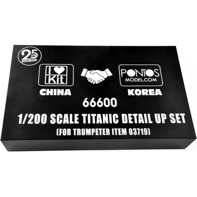 Trumpeter I LOVE KITMerit International Titanic detail up set for 1:200reedice 1:200
