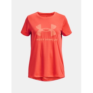 Under Armour Момичешка тениска Under Armour Tech Solid Print Fill BL SSC Under Armour | Oranzhev | Момичешки | 160