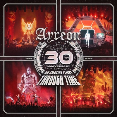 Ayreon - 30th Anniversary - An Amazing Flight Through Time (Gatefold Sleeve) (Red Coloured) (3 LP) (8712725752578)