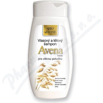 BC Bione Cosmetics Avena šampon vlasový a tělový 260 ml