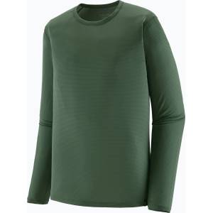 Patagonia Мъжки термоактивен суитшърт Patagonia Capilene Lightweight Crew canopy green