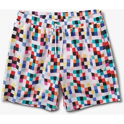 Diamond Pixel Board Shorts White (WHT)