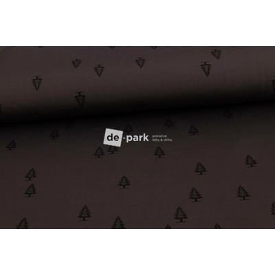 de-park Počesaný funkční úplet - Kolekce LES - temně šedá