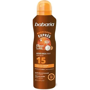 Babaria Dry Oil Spary F-15 200ml - Brown (Multicolor)