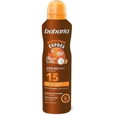 Babaria Dry Oil Spary F-15 200ml - Brown (Multicolor)