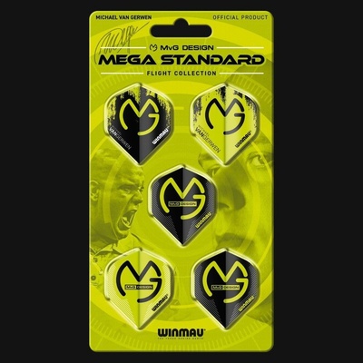 Winmau Sada letek Mega Standard Michael van Gerwen W8121 – Zboží Dáma