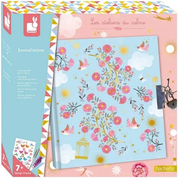 Janod Таен дневник Janod, със стикери и химикалки (J07828)