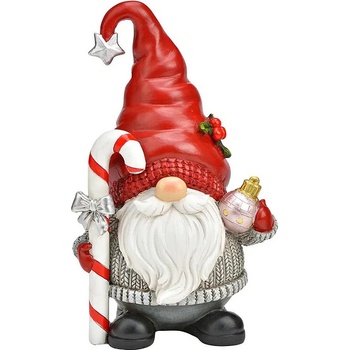 WURM Коледна украса, джудже с близалка, 12x9x19 см (2135)