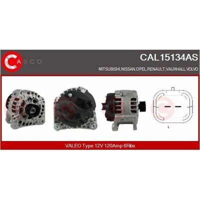 Generátor CASCO CAL15134AS