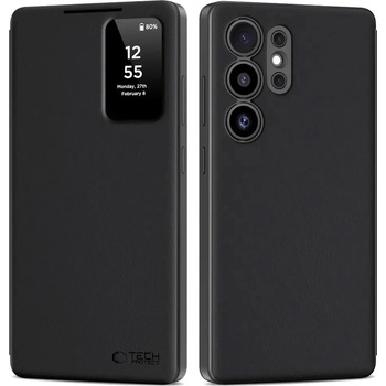 Tech-Protect Калъф Tech-Protect Smart Wallet за Samsung Galaxy S25 Ultra - черен мат (5906302363490)