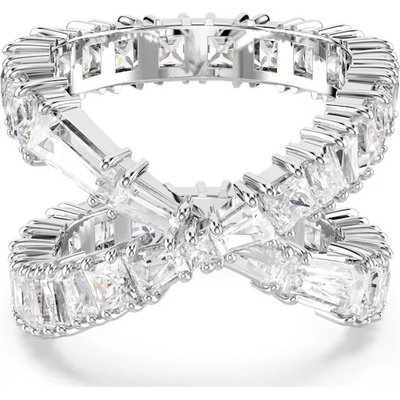 Swarovski Trblietavý prsteň so Swarovski kryštálmi Hyperbola 5677631