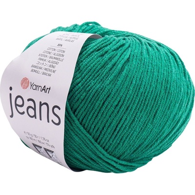 YARNART Jeans 52 Dark Green Плетива прежда (Jeans 52)