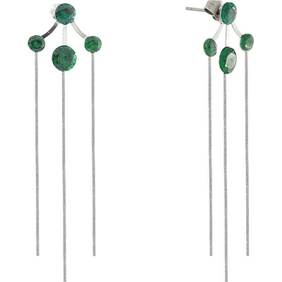 Foxette dlouhé z chirurgické oceli s řetízky JF_0402