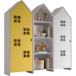 Vipack Отворен детски гардероб в жълт и бял цвят 173x171, 5 cm CASAMI BRUGES - Vipack (CSCO3409)