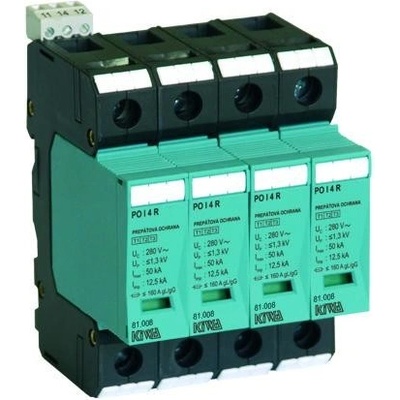 CB Elektro Prepäťová ochrana PO I 4 R 280V/12,5kA (KIWA)