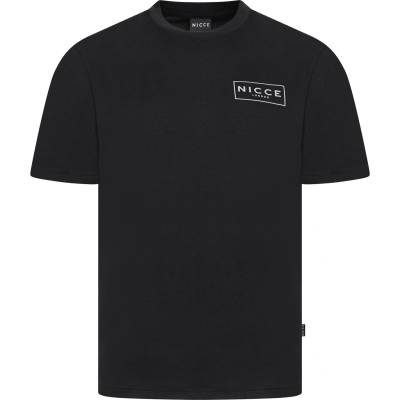 Nicce Тениска Nicce Franzo Short Sleeve T-Shirt - A Black