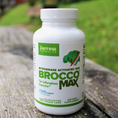 Jarrow BroccoMax sulforafan glukosinolát z extraktu brokolice 120 kapslí