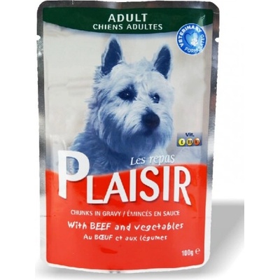 Plaisir hovězí se zeleninou v omáčce 100 g