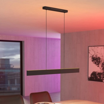 EGLO 31433 - LED RGBW Димируем пендел ANDREAS-Z LED/38W/230V черен (EG31433)