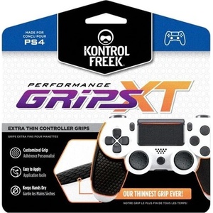 KontrolFreek Extra Thin Performance PS4 Меки ръкохватки черни XT-4777-PS4 (XT-4777-PS4)