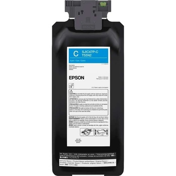 Epson SJIC48P-C C13T55P240 за ColorWorks, циан (cyan) касета с мастило (C13T55P240)