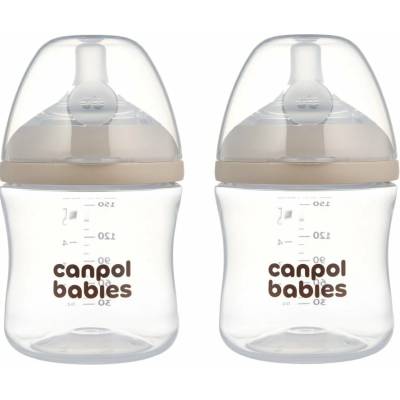 Canpol Babies Set lahví Natural Shape 150 ml 2 ks
